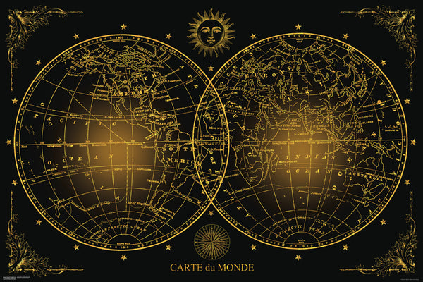 World Map Carte Du Monde
