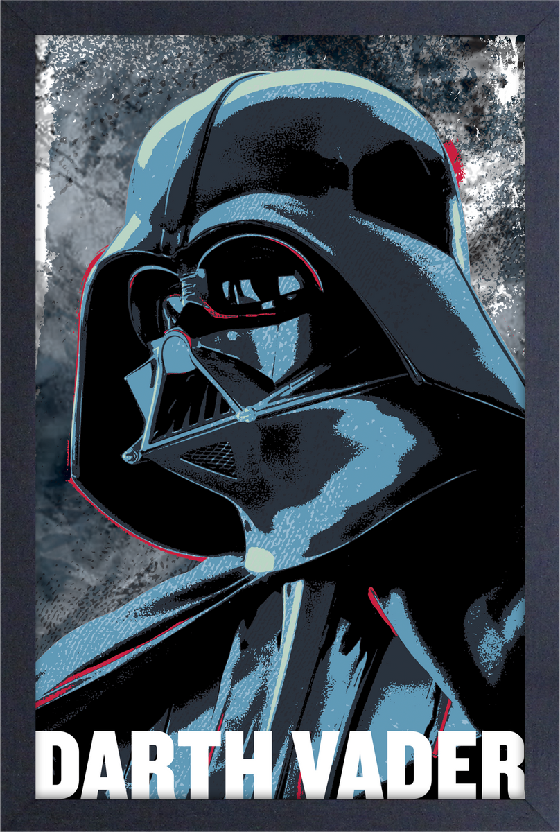 Star Wars Rogue One Vader Profile Framed Gelcoat – The College