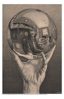 MC Escher - Hand with Globe