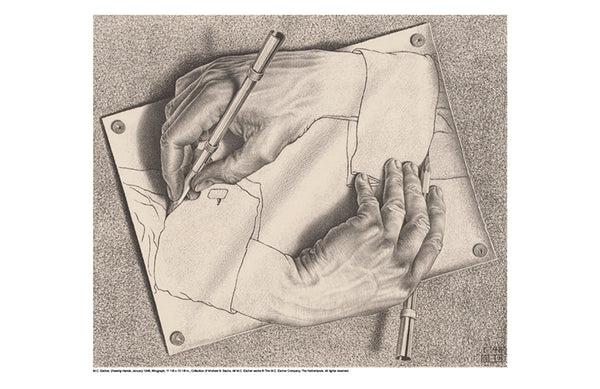 MC Escher - Drawing Hands