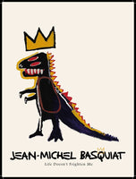 Basquiat - Dinosaur with Crown