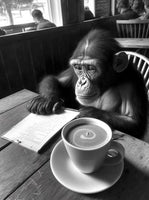 Hipster Chimp