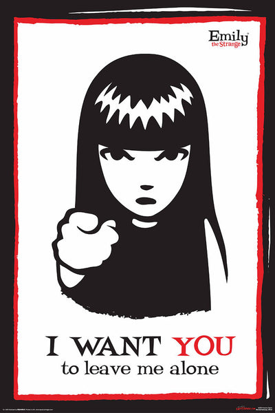 I WANT YOU TO LEAVE ME ALONE