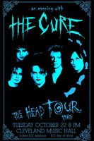 THE CURE TOUR POSTER