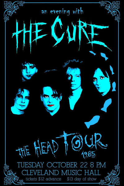 THE CURE TOUR POSTER