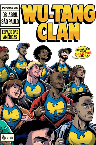 WU TANG COMIC COVER