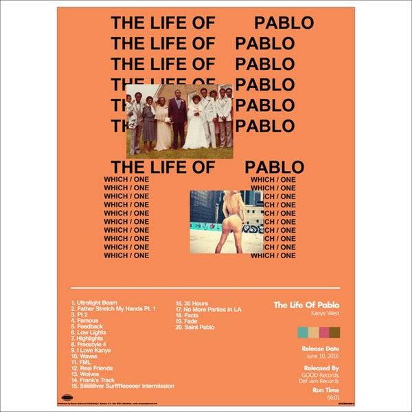 KANYE WEST LIFE OF PABLO