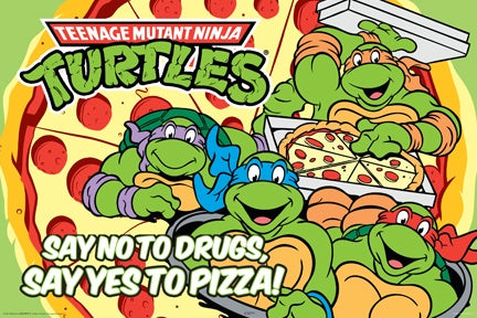 Teenage Mutant Ninja Turtles - Just Say No