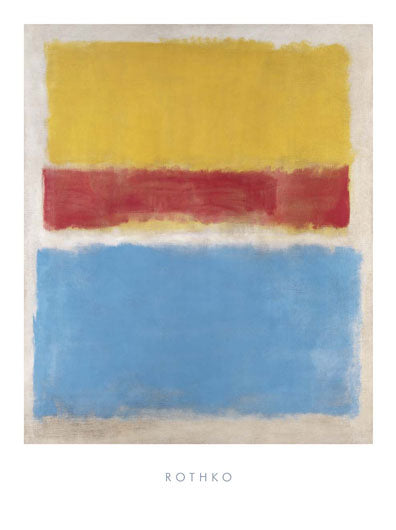 Yellow, Red, and Blue
