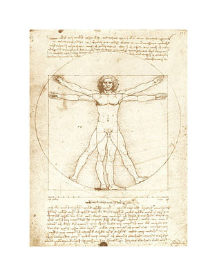 VITRUVIAN MAN 1492