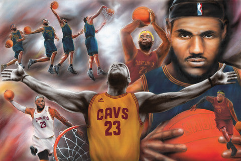 Lebron James - Collage