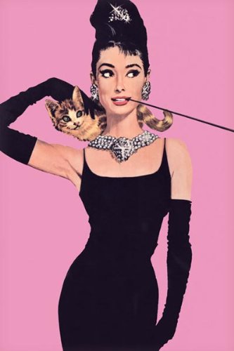 Audrey Hepburn - Pink