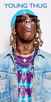 Young Thug Blue Background