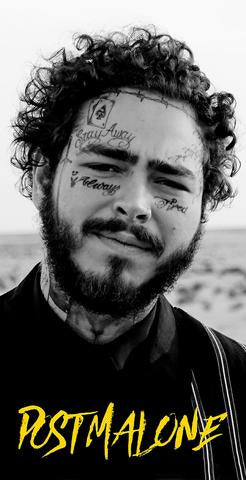 Post Malone Tat Face