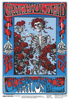 Grateful Dead - Blue Concert Poster