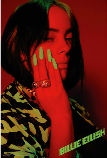 Billie Eilish - Green Nails