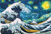 The Great Wave at Night