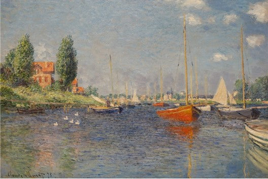 Monet - Red Boats