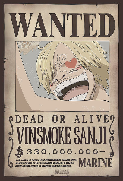 One Piece - Sanji Wanted