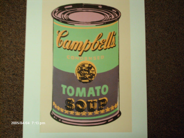 WARHOL -CAMPBELLS SOUP - YELLOW