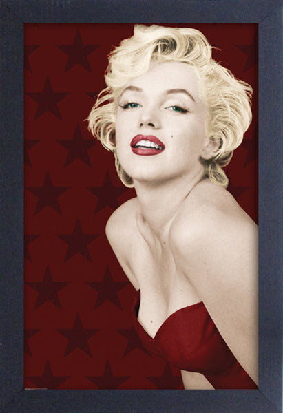 Marilyn Monroe - Stars Framed Gelcoat