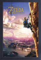 Zelda - Breath of the Wild Climbing Framed Gelcoat