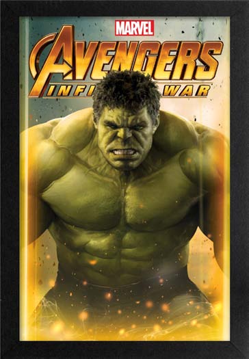 Avengers IW Hulk Framed Gelcoat