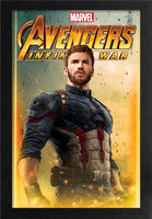 Avengers IW Captain America Framed Gelcoat