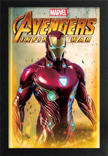 Avengers IW - Iron Man Framed Gelcoat