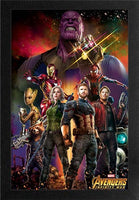Avengers - Infinity War - Framed Gelcoat
