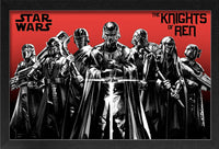 Star Wars Episode IX Knights of Ren Framed Gelcoat