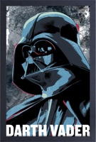Star Wars Rogue One Vader Profile Framed Gelcoat