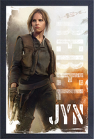 Star Wars - Rogue One Jyn Framed Gelcoat