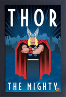Thor Art Deco Framed Gelcoat