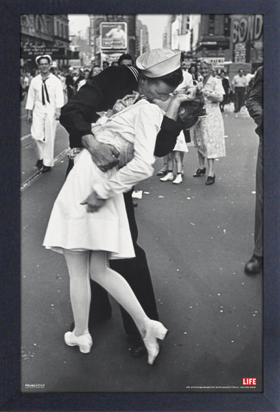 Time Life War Time Kiss Framed Gelcoat