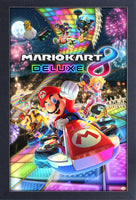 Super Mariokart 8 Deluxe Framed Gelcoat