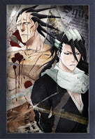 Bleach Kenpachi & Byakuya Framed Gelcoat