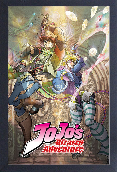 JoJo's Bizarre Adventure Dio Cover Framed Gelcoat