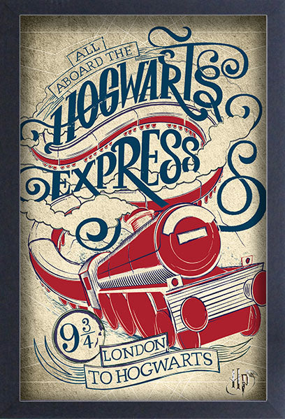 Harry Potter - Hogwart's Express Framed Gelcoat
