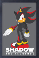 Sonic Modern Character Shadow Framed Gelcoat