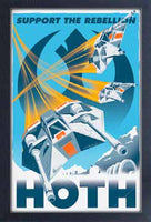 Star Wars - Hoth Support Rebellion Framed Gelcoat