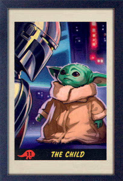 Mandalorian The Child Framed Gelcoat
