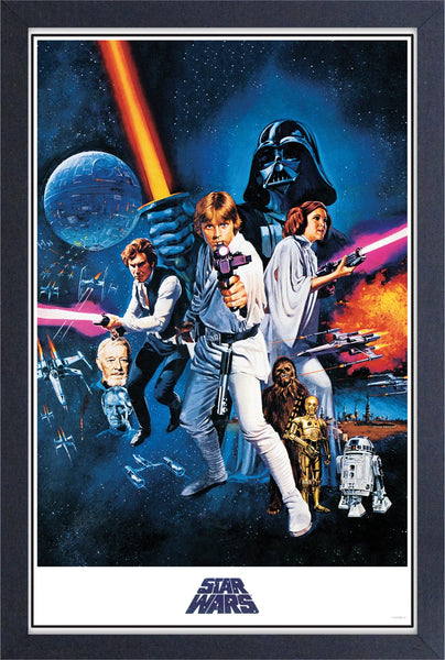 Star Wars - A New Hope Framed Gelcoat