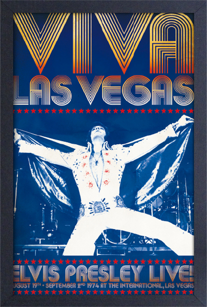Elvis Presley - Viva Las Vegas Framed Gelcoat